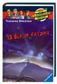 13 blaue Katzen