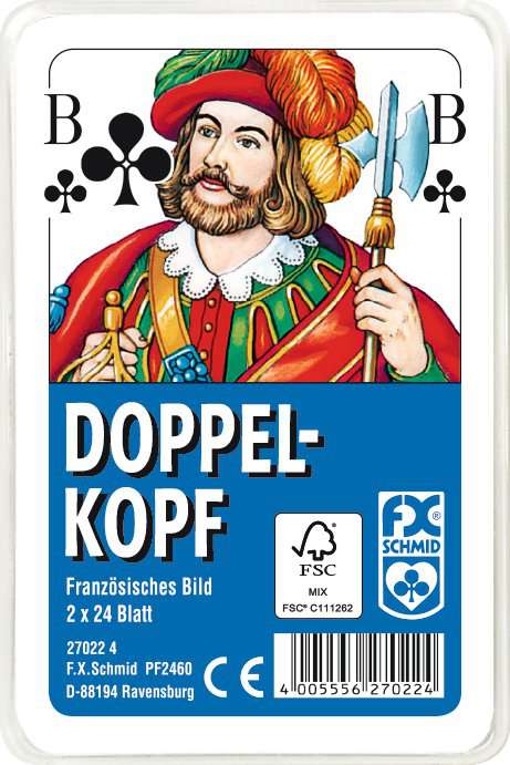 Doppelkopf, Französisches Bild